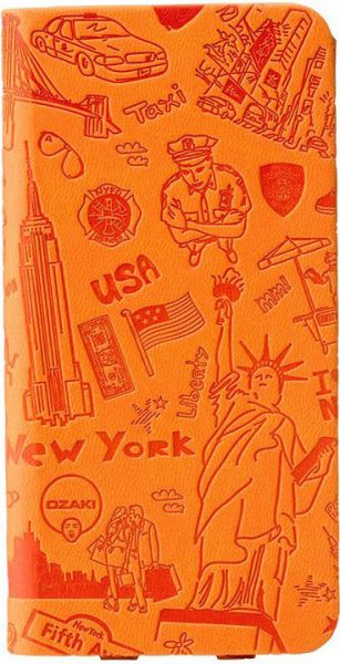 Чехол (флип-кейс) Ozaki OC569NY O!coat Travel iPhone 6 New York