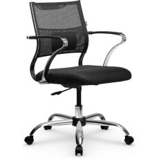 Кресло офисное МЕТТА Sit Air M4-290K - YP99+UMF(X1) /Km00/Wh00/K15cUMF(M01.B21.G20.W01) [z509344821] на колесиках, сетка, черный