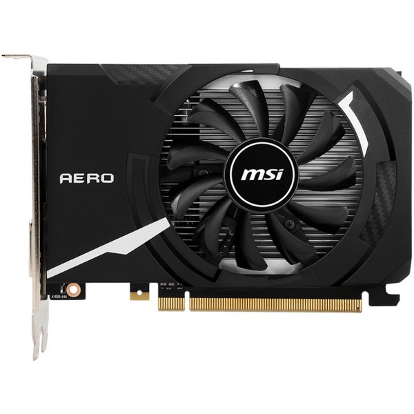 Видеокарта MSI NVIDIA GeForce GT 1030 (GT 1030 AERO ITX 4GD4 OC) GT 1030 AERO ITX 4GD4 OC, 4 Гб, DDR4