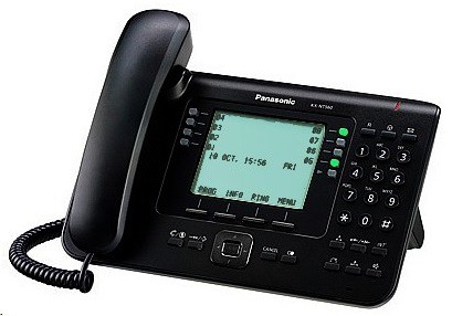 VoIP-телефон Panasonic KX-NT560RU-B черный